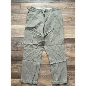 Columbia Pants Mens 34X32 Tan Khaki Utility Chino Wide Leg Outdoors Y2K
